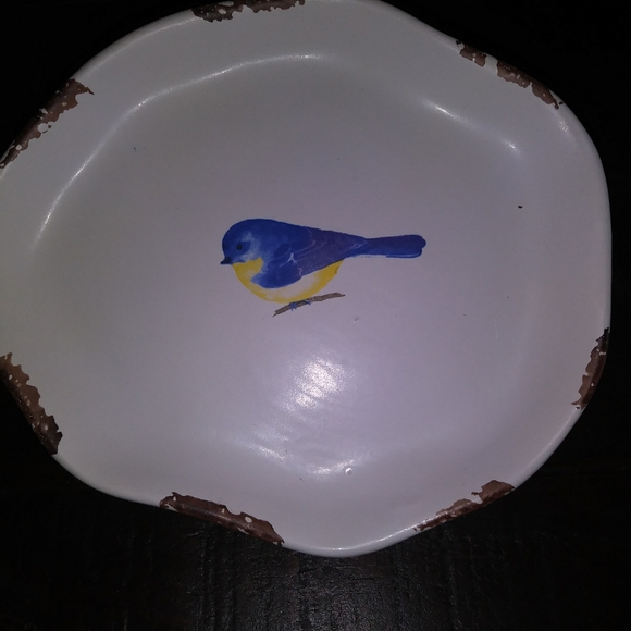 NWT-(4) Ceramic small plates - Picture 5 of 8